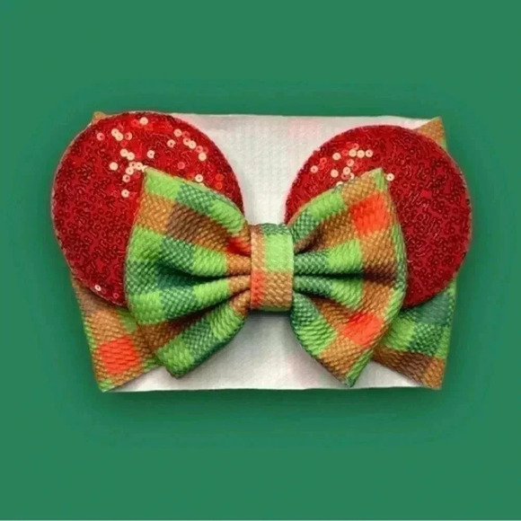 Other - Christmas Minnie Mouse Headwrap